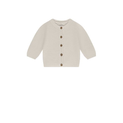 A Tiny Story vest ecru grof gebreid afbeelding