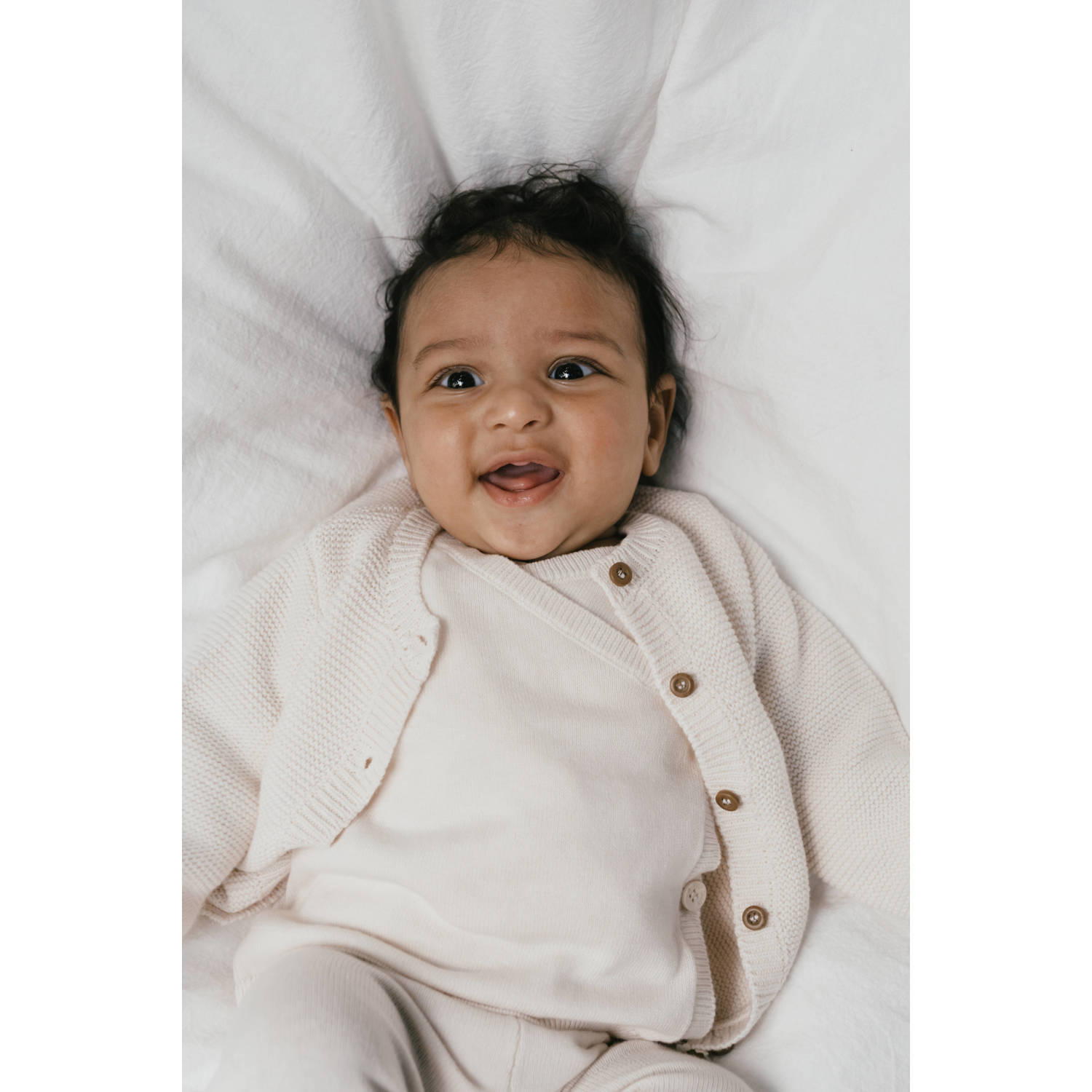 A Tiny Story babybroek ecru