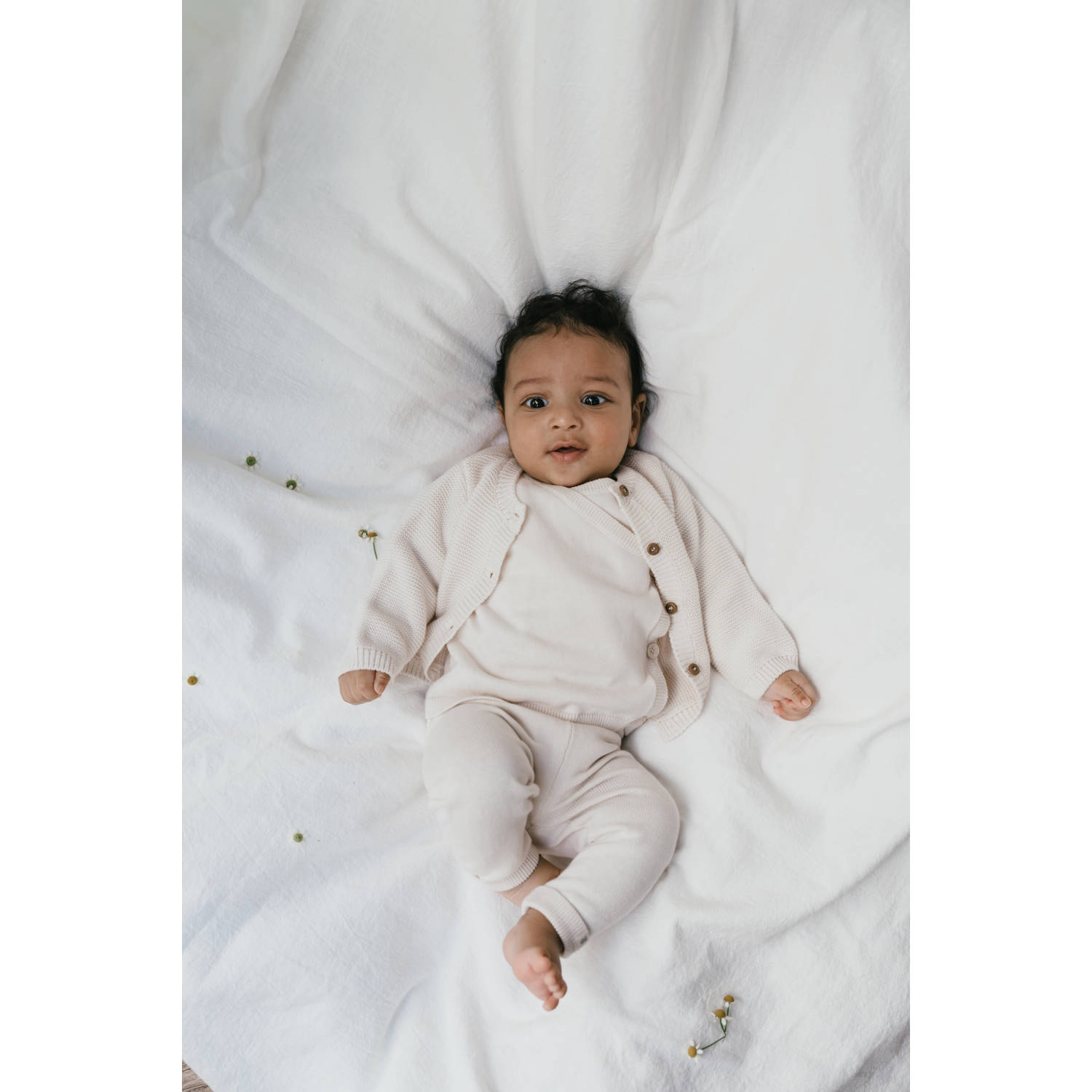 A Tiny Story babybroek ecru