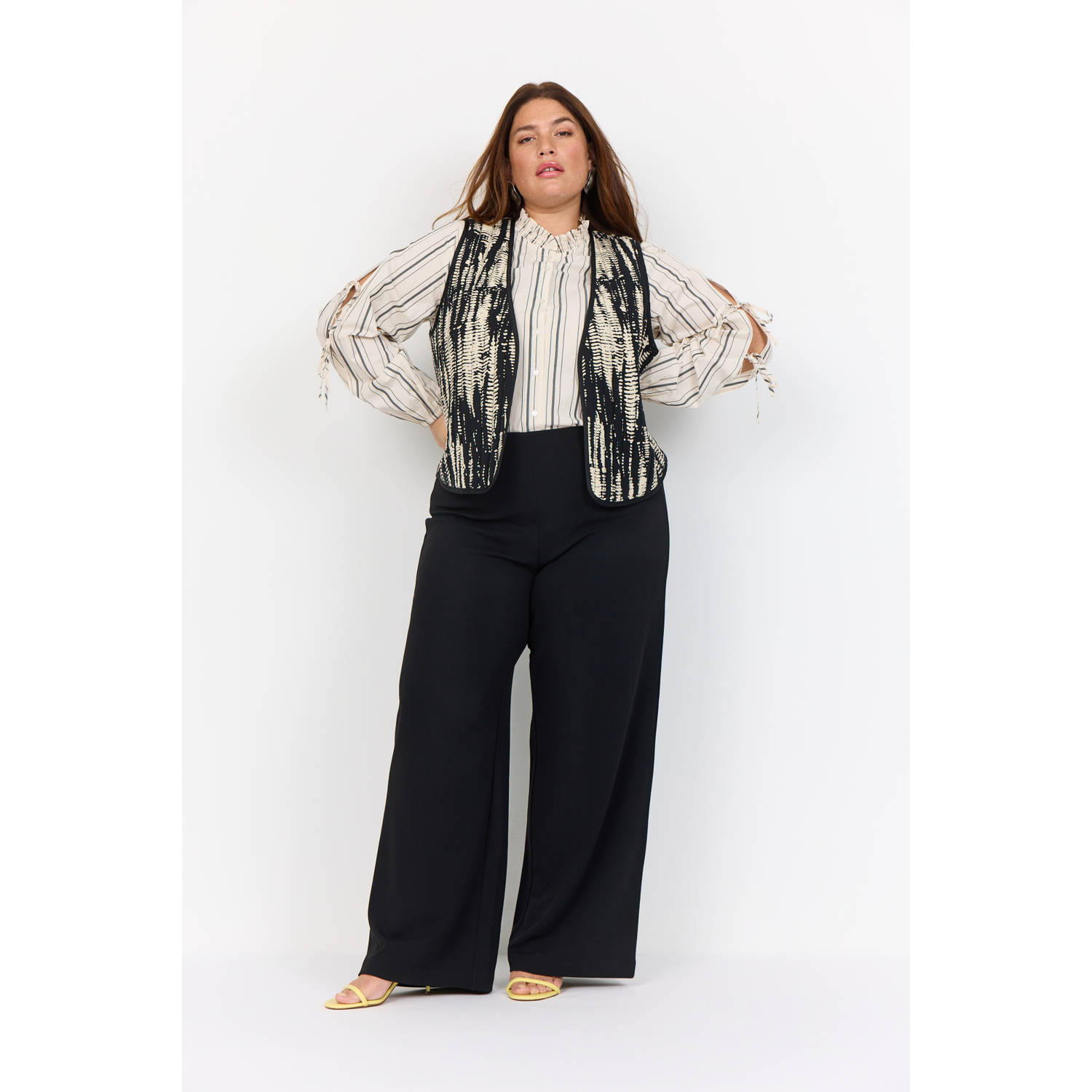 Wasabiconcept gilet zwart