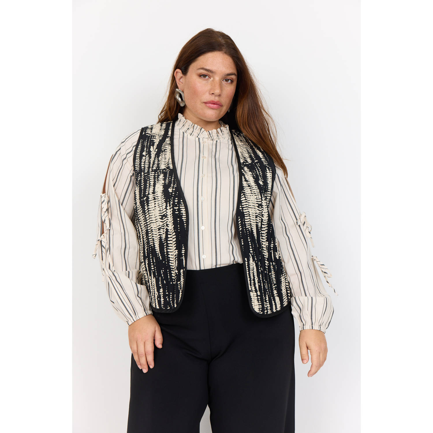Wasabiconcept gilet zwart