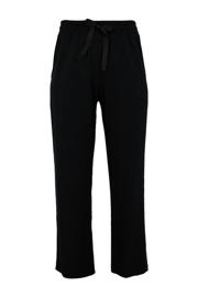 thumbnail: YOEK Lounge straight regular waist pantalon zwart