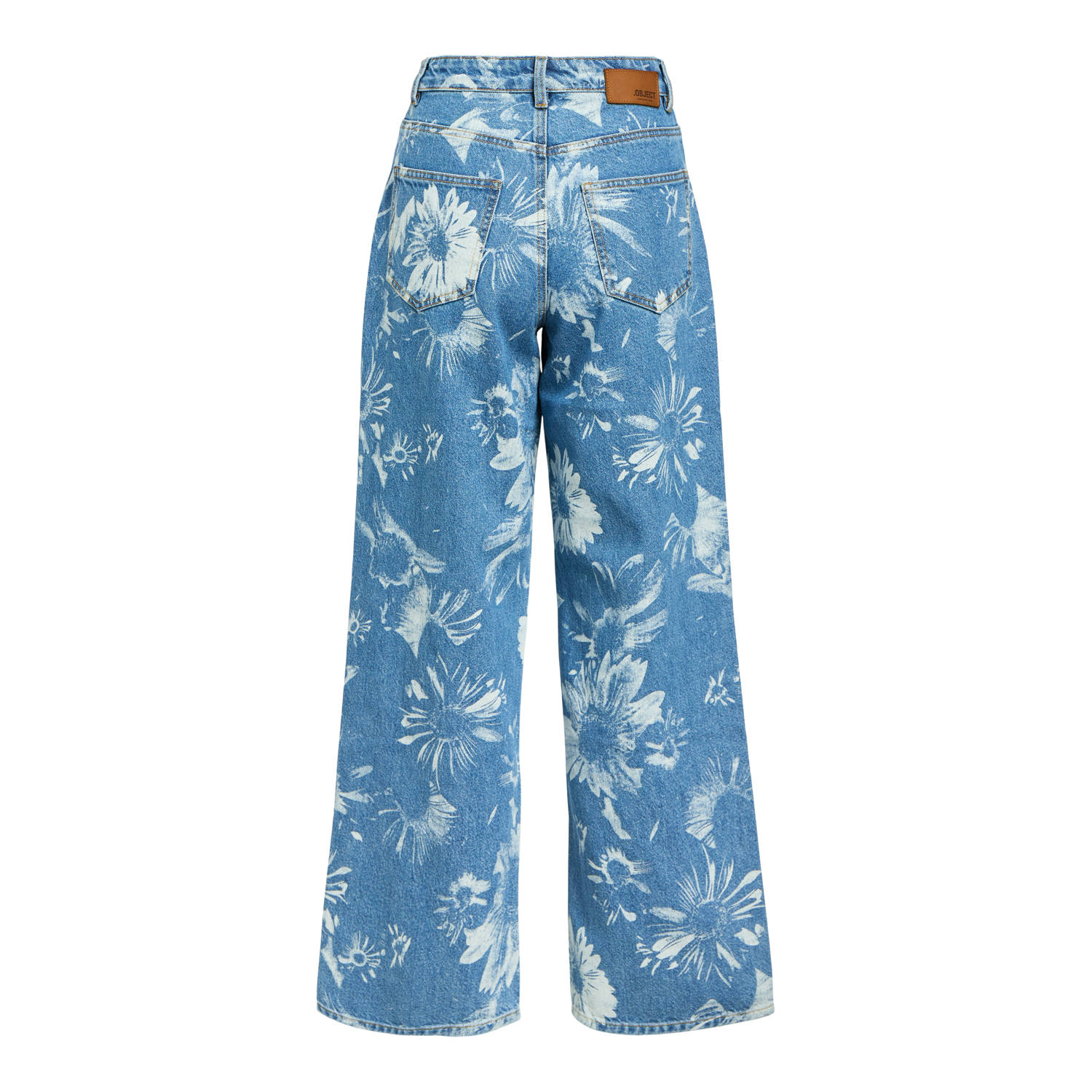 OBJECT regular waist medium blue denim