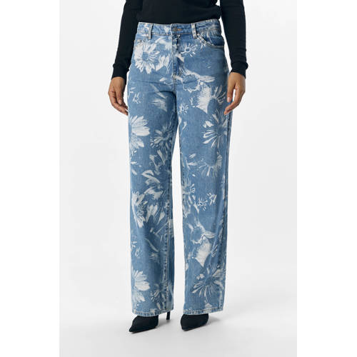 OBJECT jeans regular waist medium blue denim afbeelding