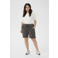 Kaffe Curve loose regular waist casual short antraciet