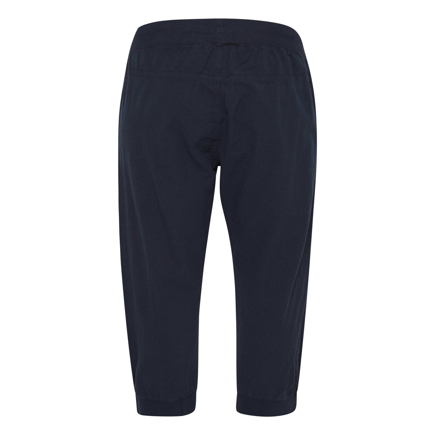 Kaffe Curve loose regular waist broek donkerblauw