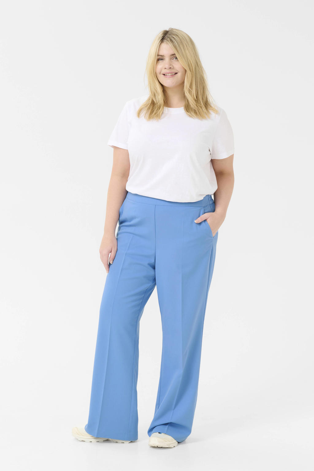 KAFFE Kamerle Pants Suiting Casual Dames, Black Deep, 34