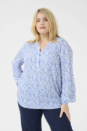 blousetop blauw