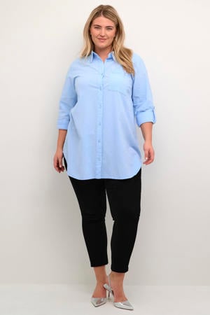 blouse lichtblauw