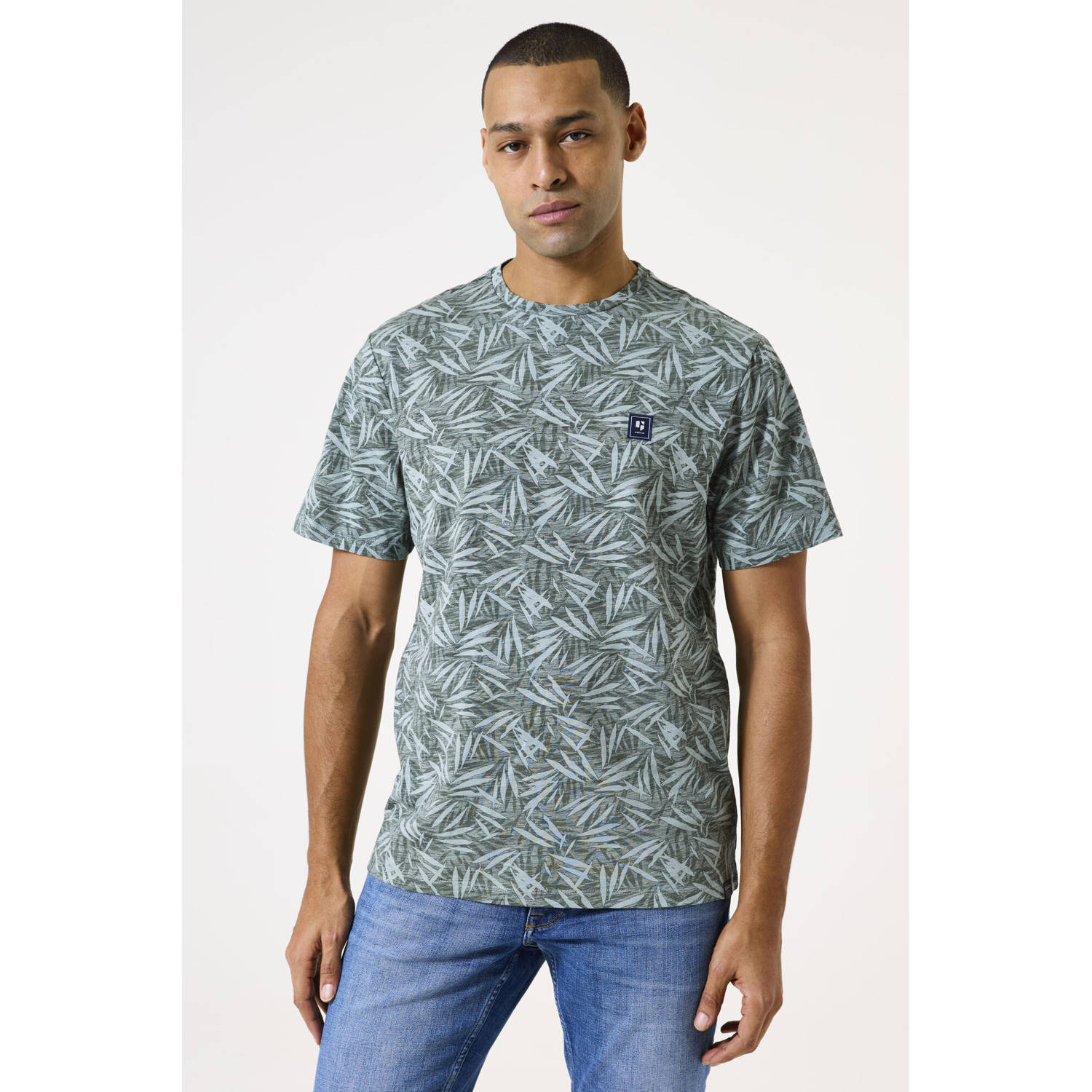 Garcia T-shirt grijsgroen