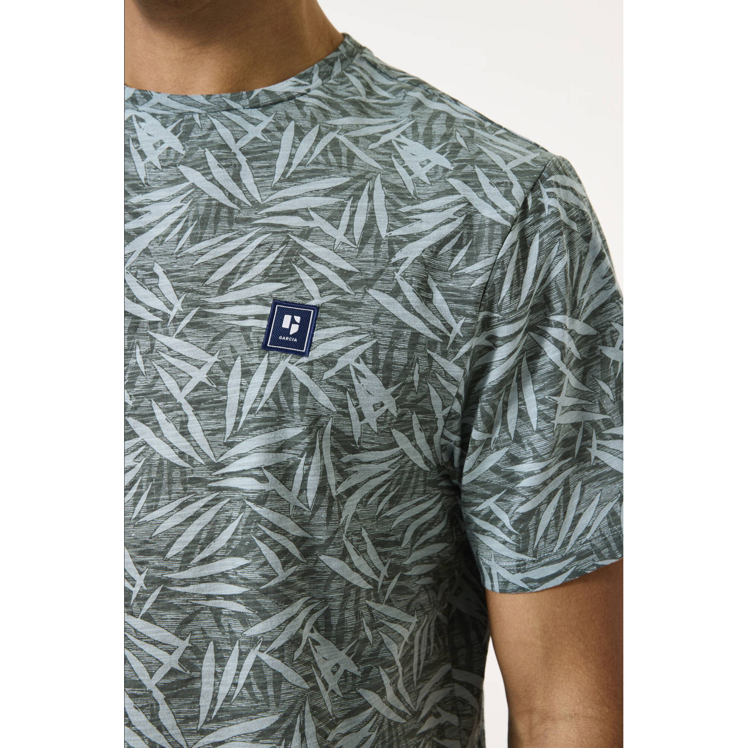 Garcia T-shirt grijsgroen