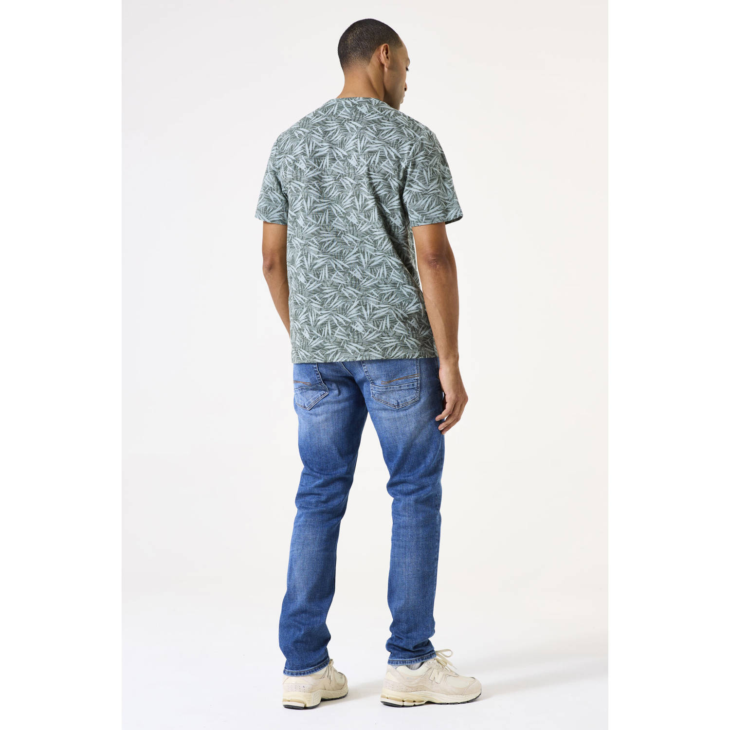 Garcia T-shirt grijsgroen