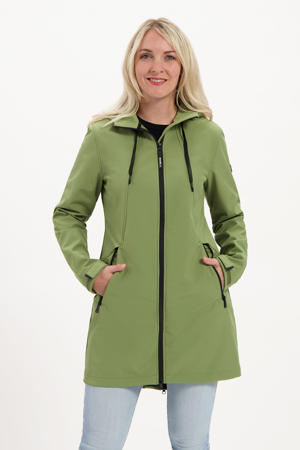 outdoor jas Faye groen