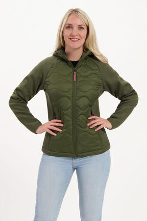 outdoor jas Veda  groen