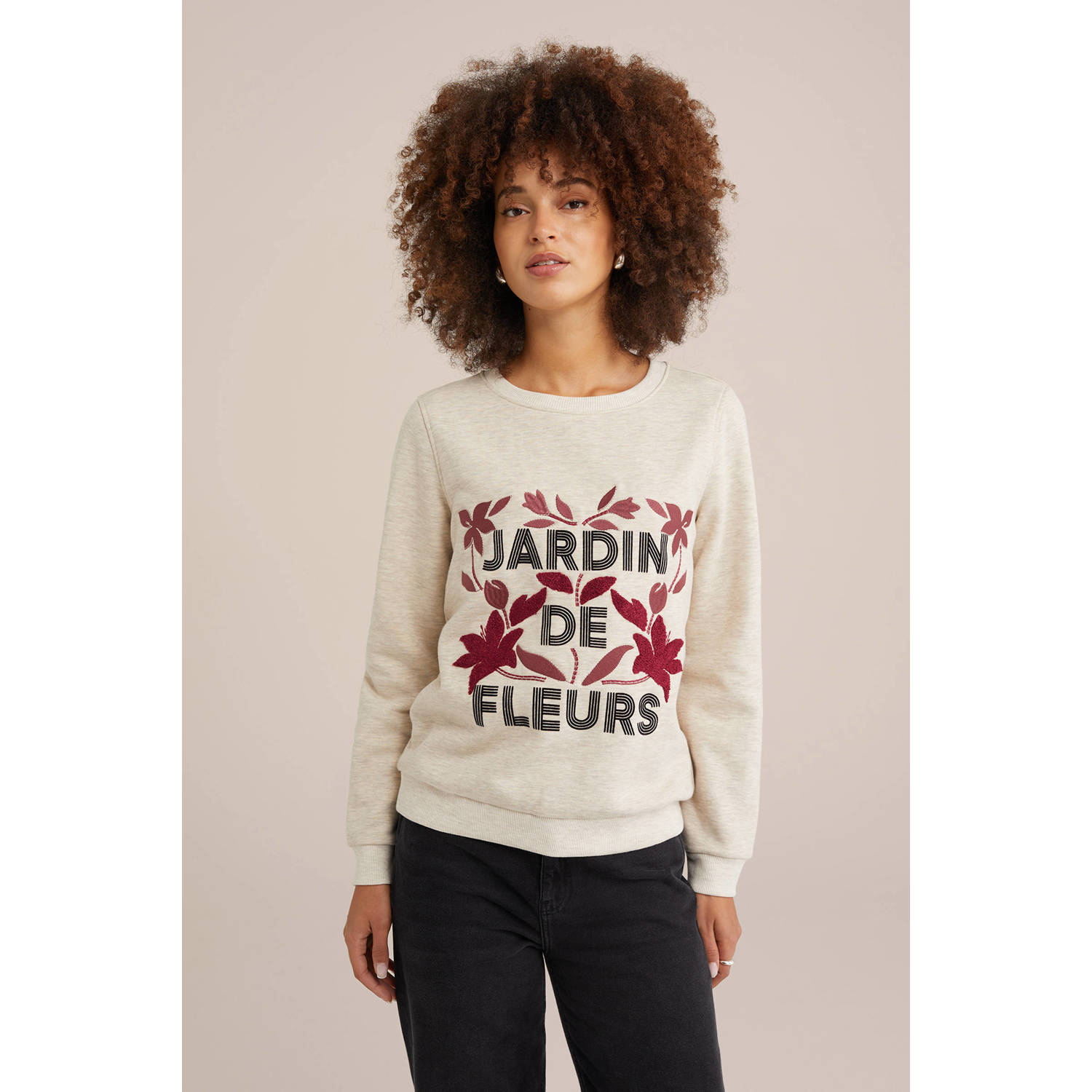 WE Fashion sweater beige