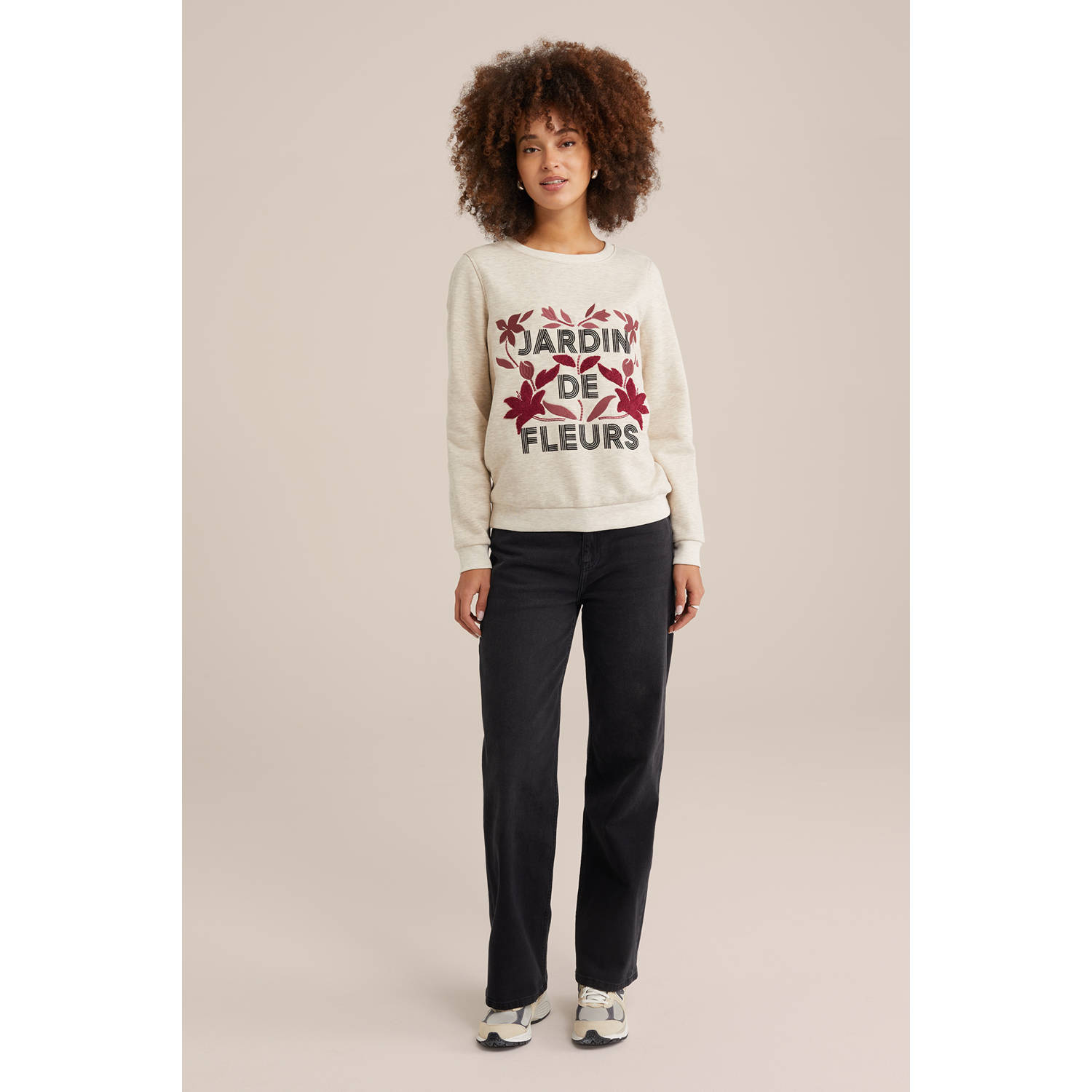 WE Fashion sweater beige