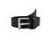 WE Fashion Blue Ridge leren riem zwart