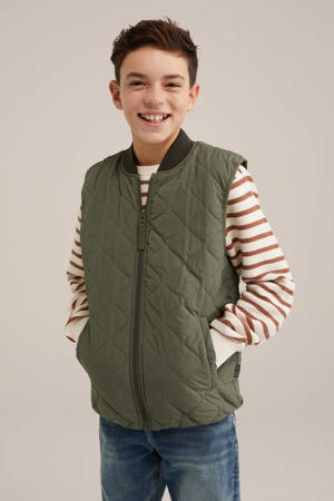 bodywarmer groen