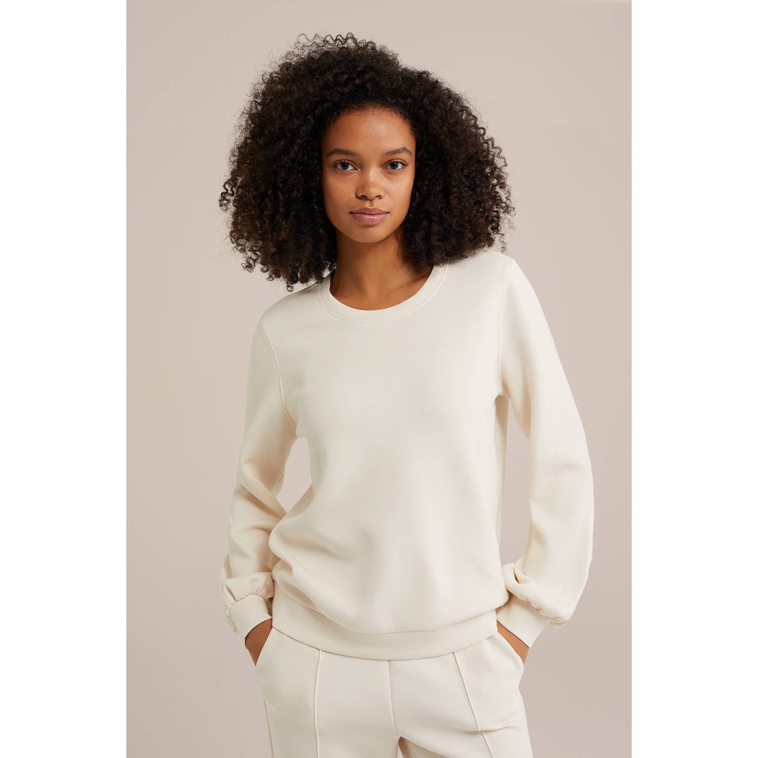 WE Fashion sweater ecru