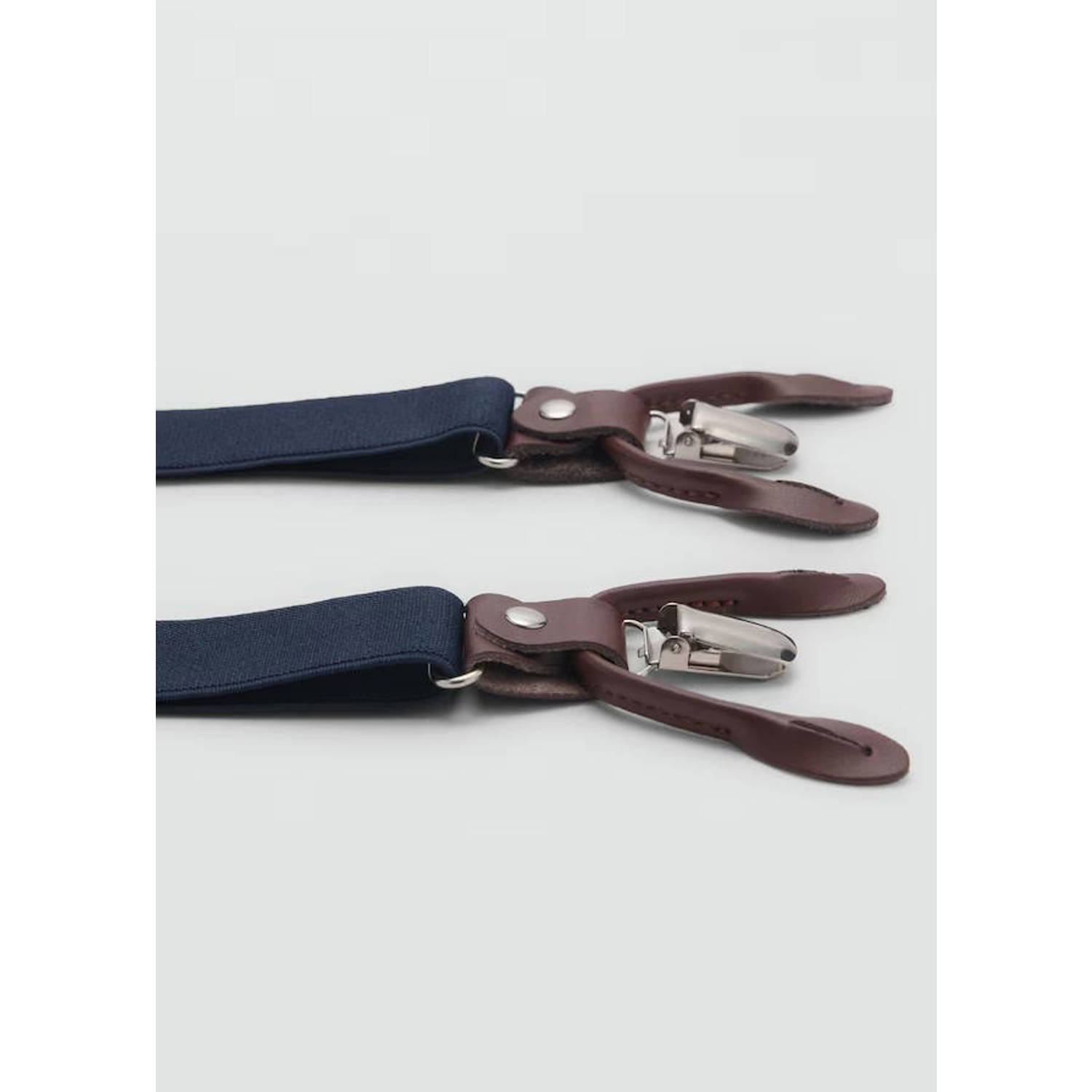 Mango Man bretels donkerblauw