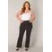 Base Level Curvy singlet met kant wit