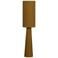 WOOOD WOOOD Loft Vloerlamp - Metaal/Bouclé - Naturel Met Stippen 130xØ30 cm