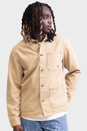 denim spijkerjas beige