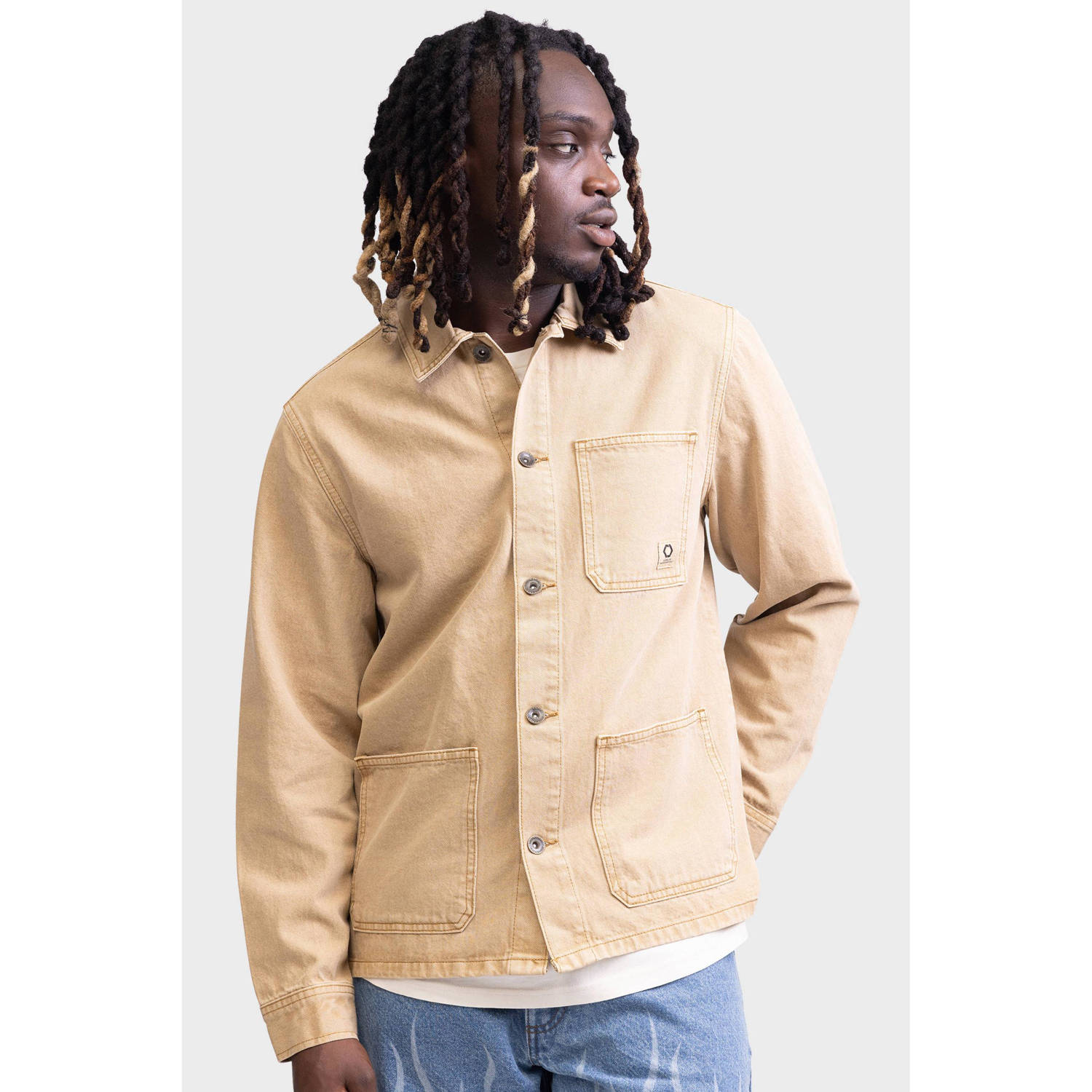 Redefined Rebel denim spijkerjas beige
