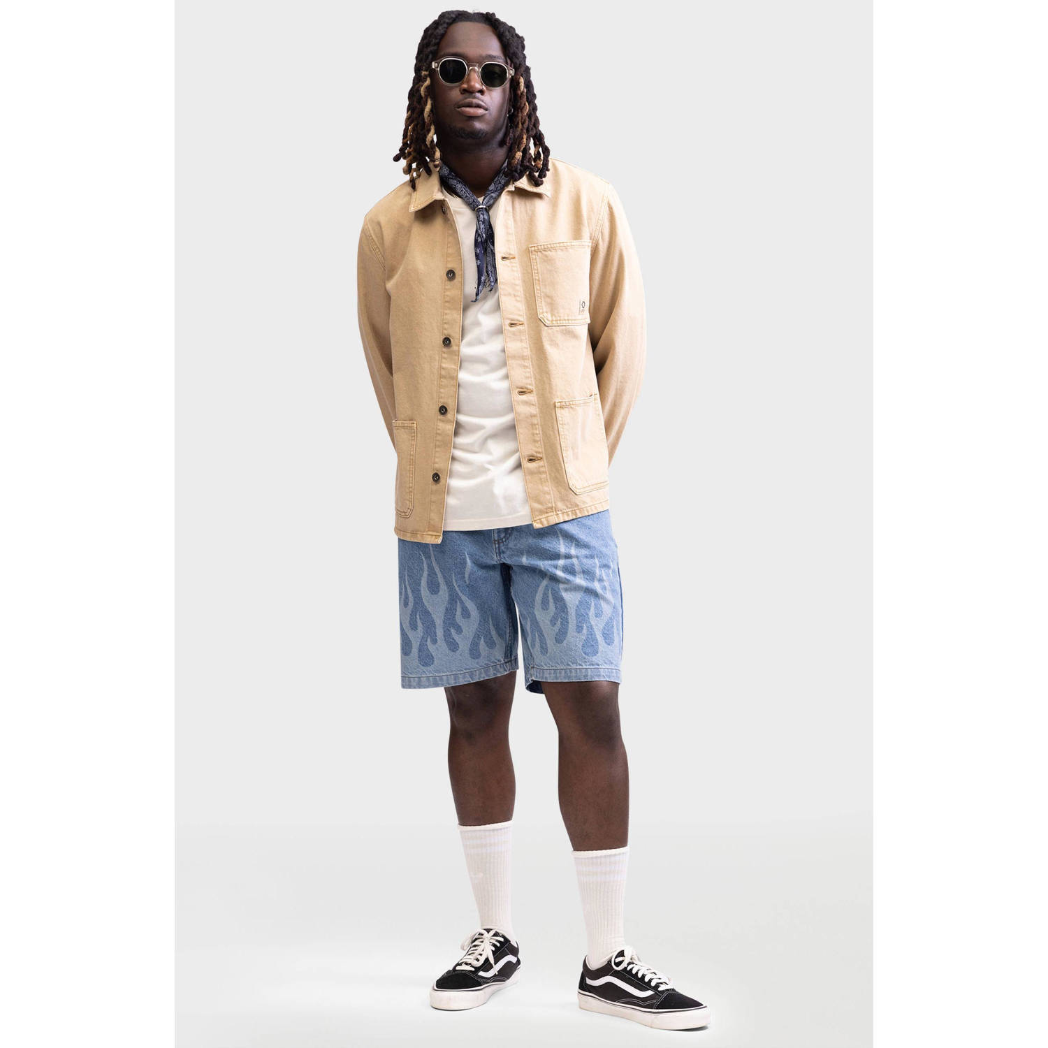 Redefined Rebel denim spijkerjas beige