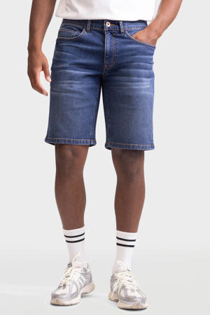 denim regular short blauw