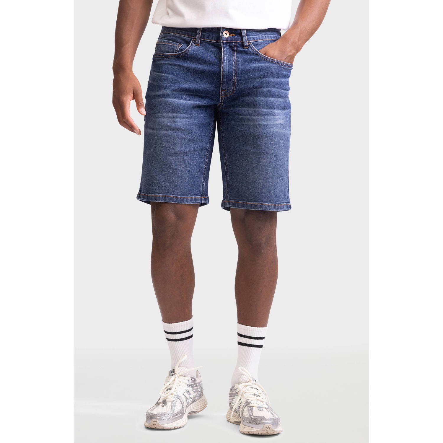 Redefined Rebel denim regular short blauw