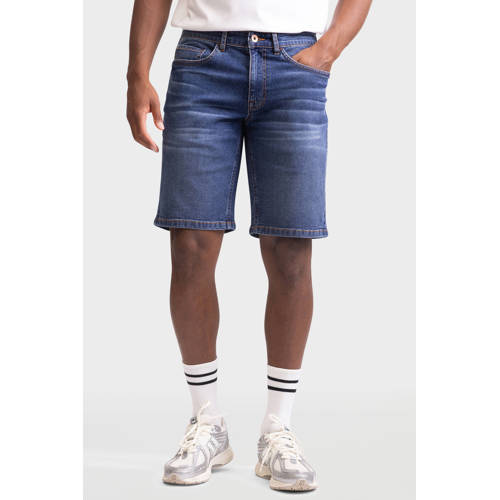 Redefined Rebel denim regular short blauw afbeelding