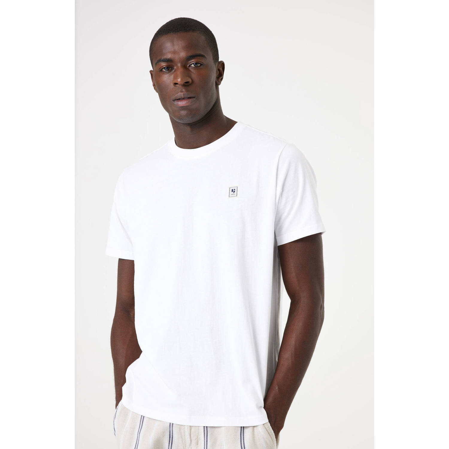 Garcia Logobadge T-shirt Heren