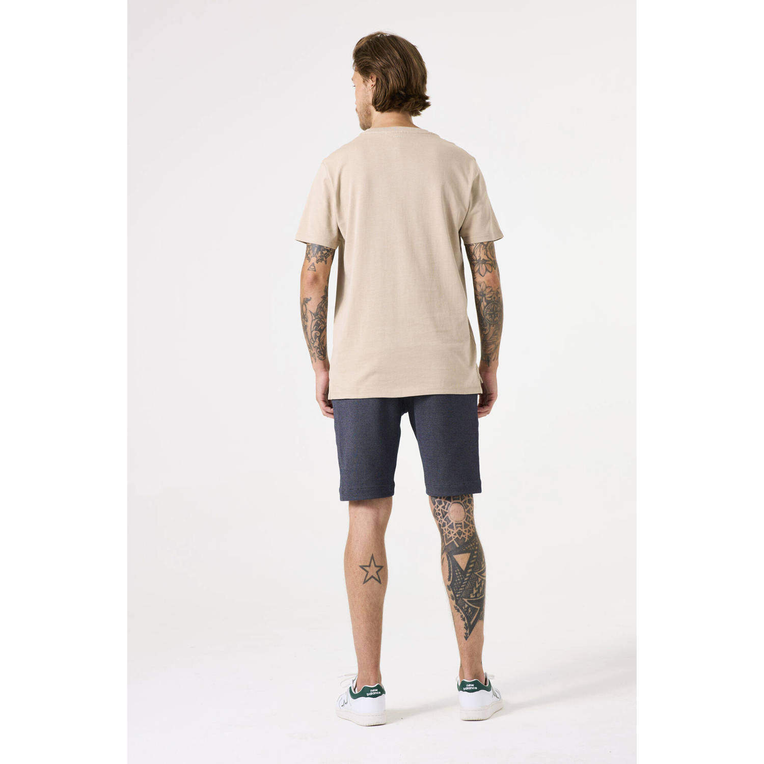 Garcia regular chino short donkerblauw