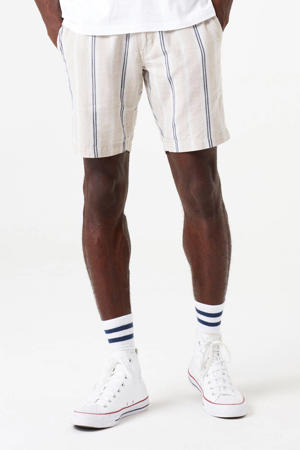 linnenn regular chino short ecru