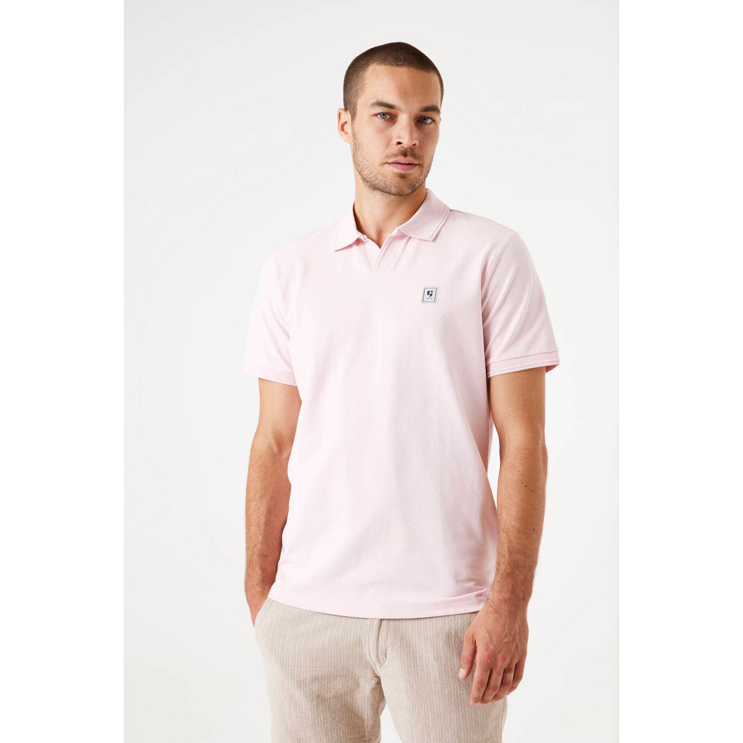 Garcia regular polo lichtroze