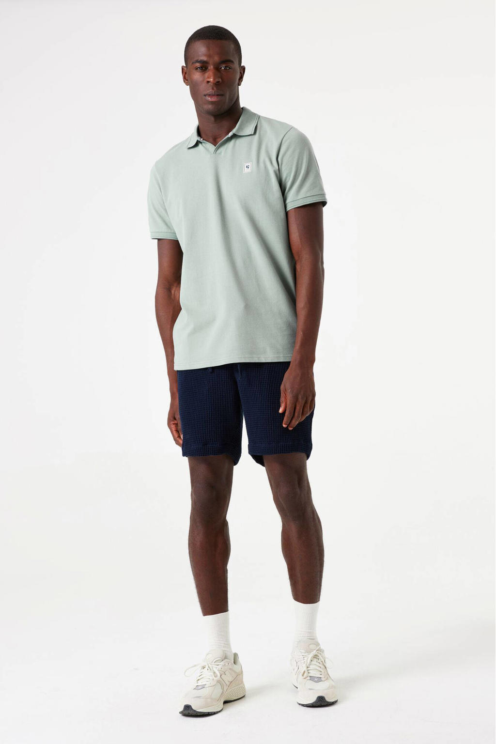 Garcia regular polo lichtgroen