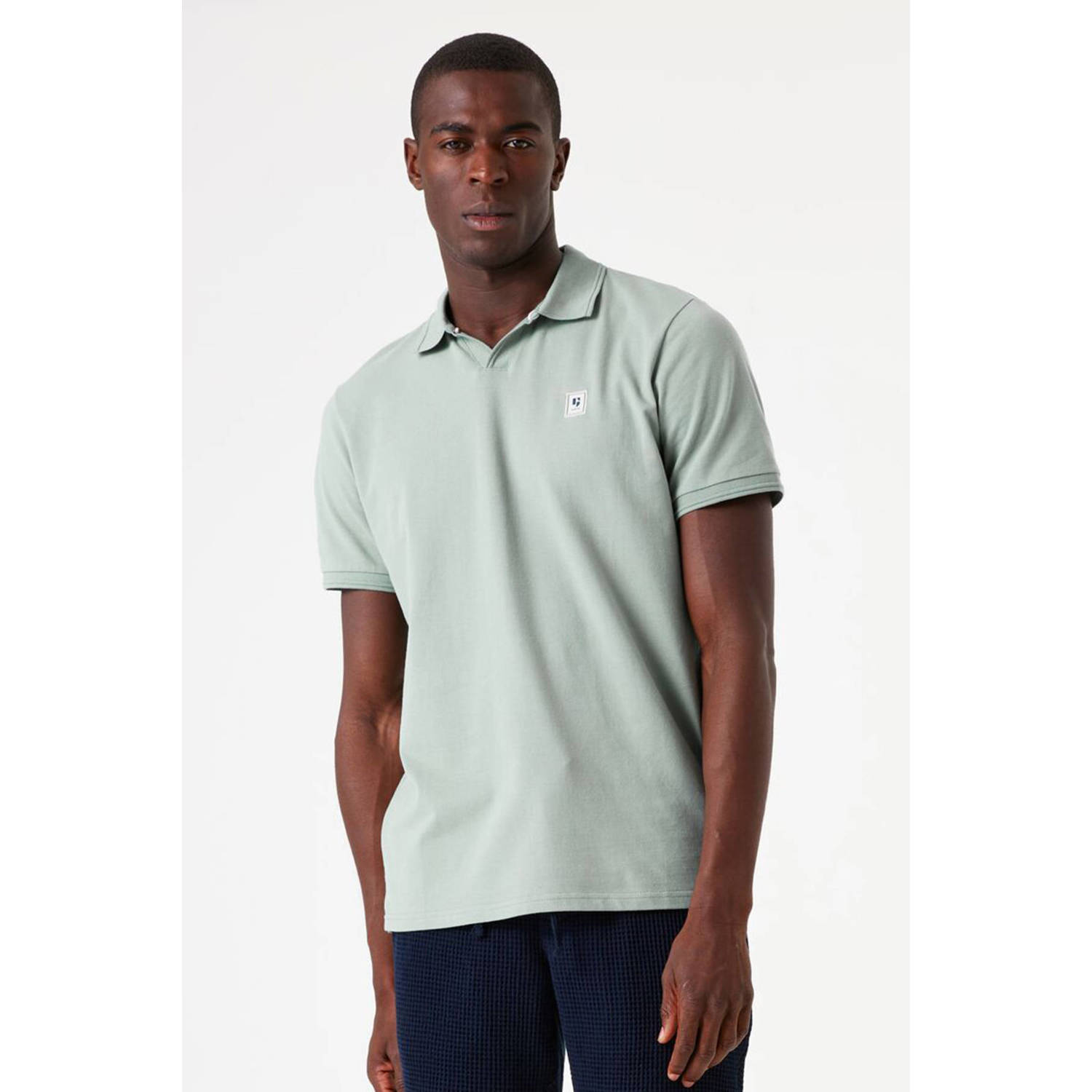 Garcia regular polo lichtgroen