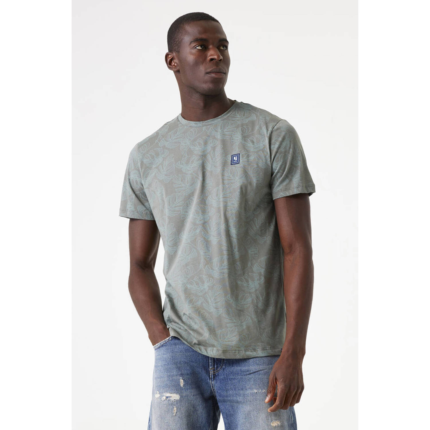 Garcia Logobadge T-shirt Heren