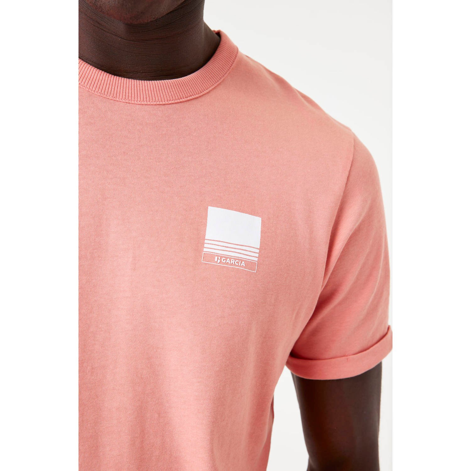 Garcia T-shirt roze