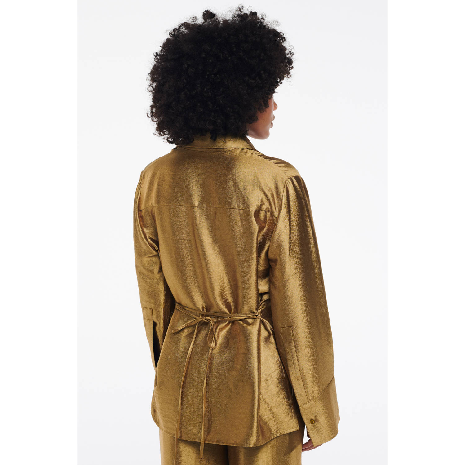 Studio AR by ARMA blouse olijfgroen