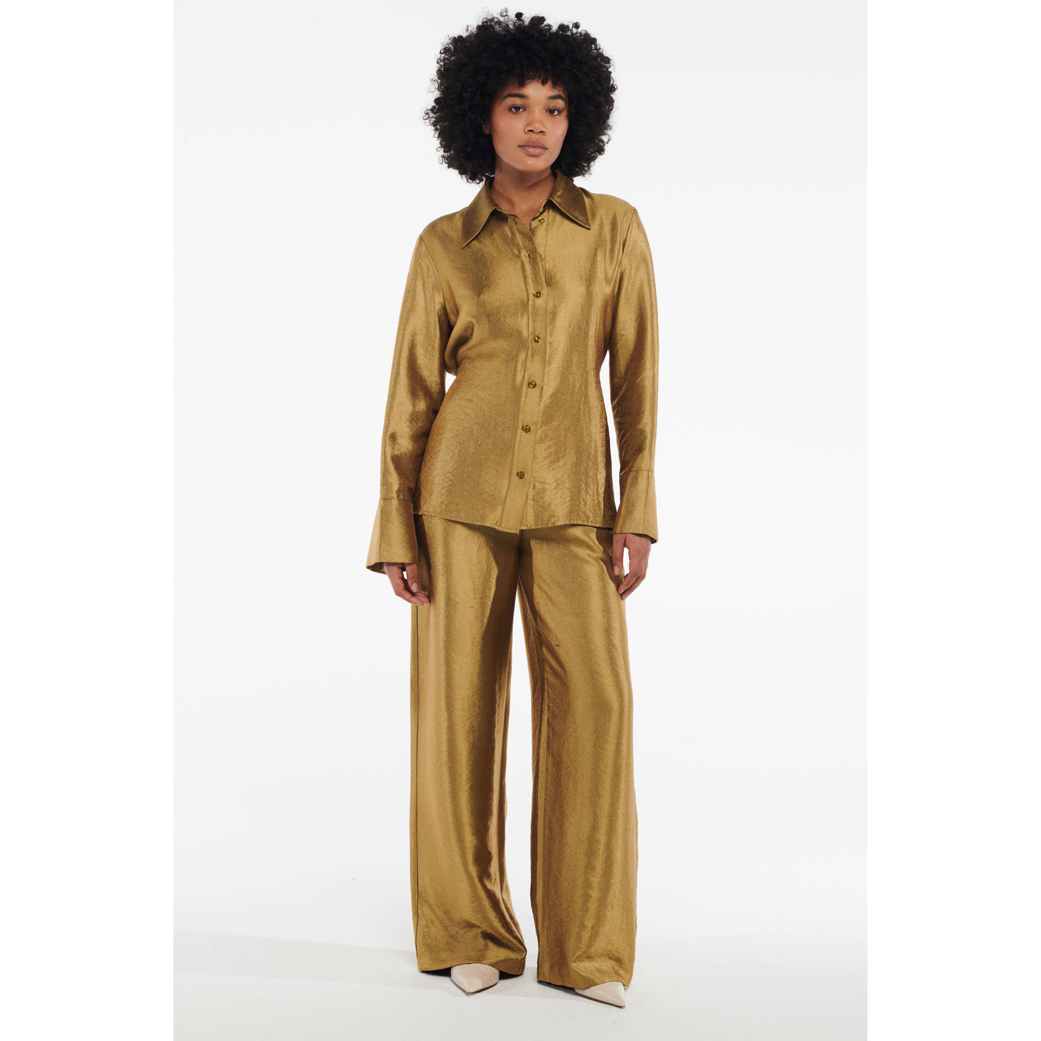 Studio AR by ARMA blouse olijfgroen