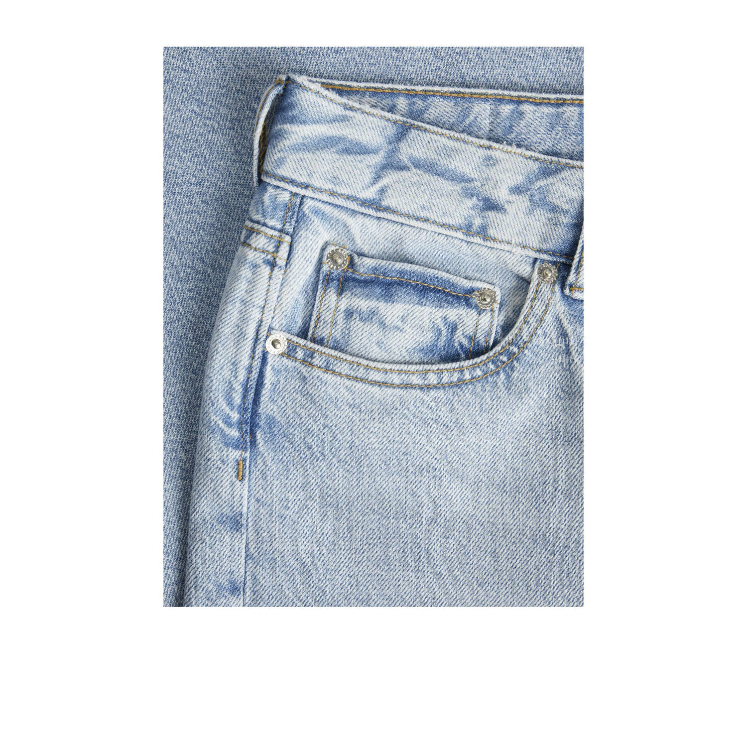 JJXX high waist wide leg jeans light blue denim