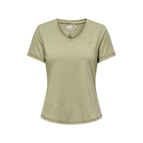 ONLY PLAY sportshirt ONPFONT LIFE groen afbeelding