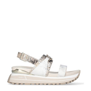 Maxi Wonder 30  sandalen wit/slangenprint