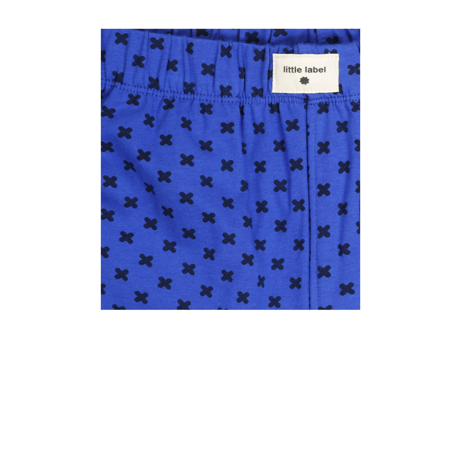 Little Label shortama grijs blauw