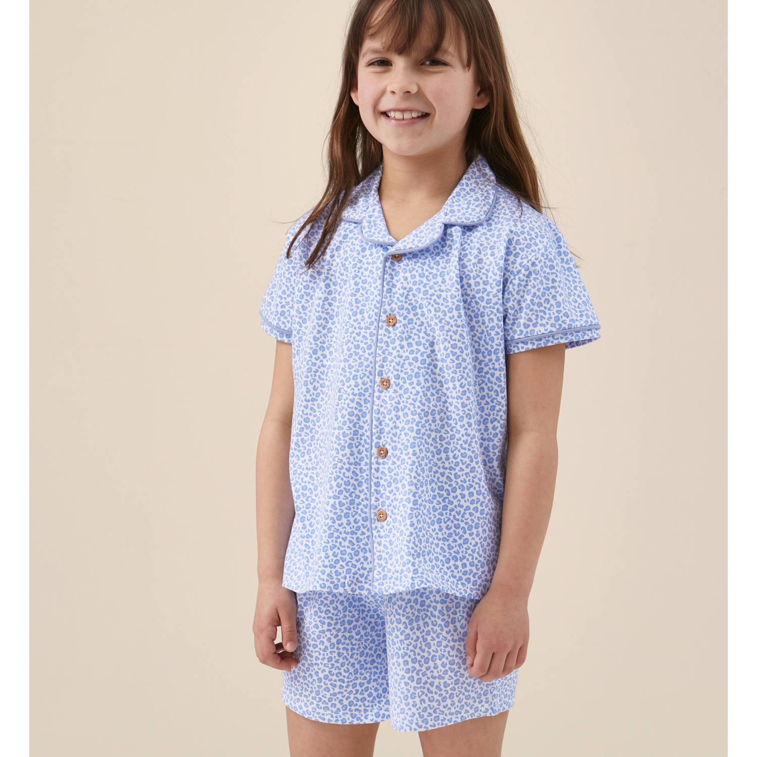 Little Label shortama blauw