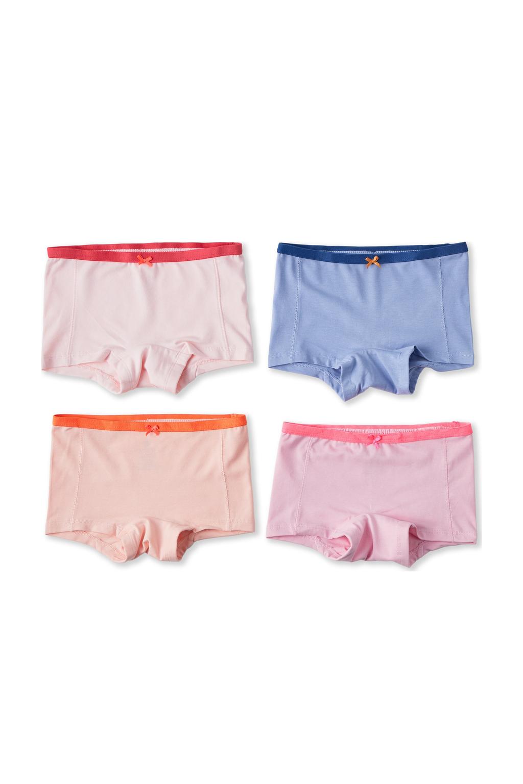 Little Label hipster - roze/ oranje / blauw (set van 4)