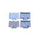 Little Label hipster - blauw (set van 4)