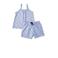 Little Label shortama met all over print blauw
